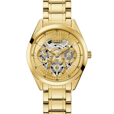 GUESS CLEAR CUT GW0253L2 Γυναικείο Ρολόι Quartz Multi-Function