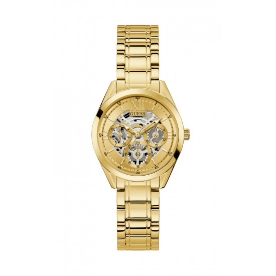 GUESS CLEAR CUT GW0253L2 Γυναικείο Ρολόι Quartz Multi-Function