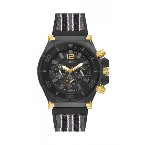 GUESS PILOT GW0415G3 Ανδρικό Ρολόι Quartz Χρονογράφος Ακριβείας