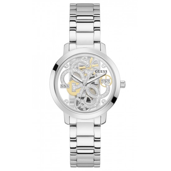 GUESS QUATTRO CLEAR GW0300L1 Γυναικείο Ρολόι Quartz Ακρίβειας
