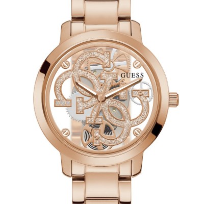 GUESS QUATTRO CLEAR GW0300L3 Γυναικείο Ρολόι Quartz Ακρίβειας