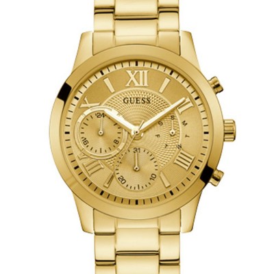 GUESS SOLAR W1070L2 Γυναικείο Ρολόι Quartz Χρονογράφος Ακριβείας