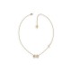 GUESS STEEL A-BOW YOU JUBN01322JWYGT/U Χρυσό Κολιέ Με Φιόγκο