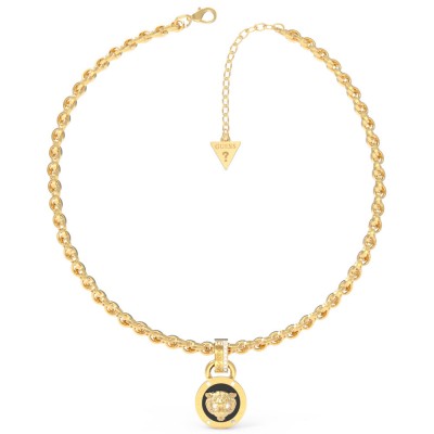 GUESS STEEL DAKTARI JUBN01354JWYGBKT/U Χρυσό Κολιέ Με Τίγρη