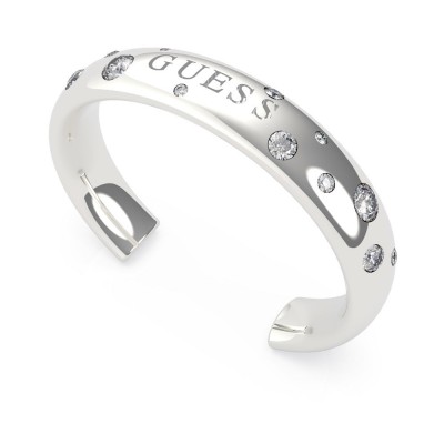 GUESS STEEL FUN TONIGHT UBB70008-S Ασημένιο Βραχιόλι Χειροπέδα