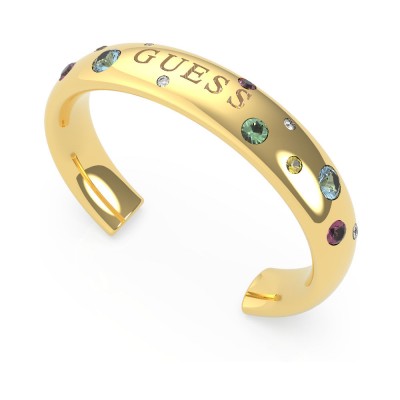 GUESS STEEL FUN TONIGHT UBB70009-S Χρυσό Βραχιόλι Χειροπέδα