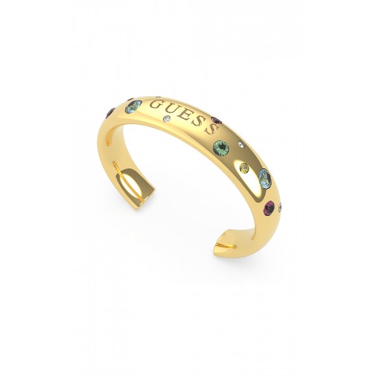 GUESS STEEL FUN TONIGHT UBB70009-S Χρυσό Βραχιόλι Χειροπέδα