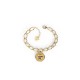 GUESS STEEL TALISMANIA JUBB01440JWYGS Χρυσό Βραχιόλι Με Καρδιά