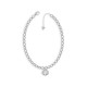 GUESS STEEL TALISMANIA JUBN01432JWRHT/U Ασημένιο Κολιέ Με Δέντρο