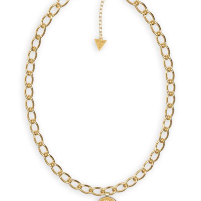 GUESS STEEL TALISMANIA JUBN01432JWYGT/U Χρυσό Κολιέ Με Δέντρο