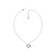 GUESS STEEL TALISMANIA JUBN01433JWRHT/U Ασημένιο Κολιέ Με Καρδιά