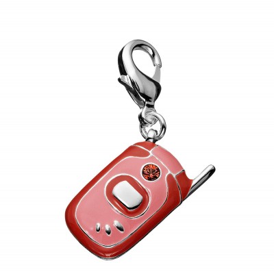 GUESS UBC90906 FAUX Ασημένιο Charm Κινητό