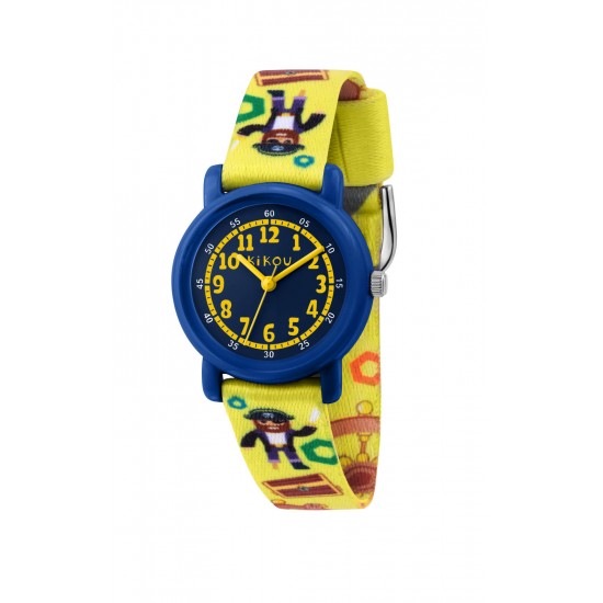 KIKOU CARTOON R4551104002 Παιδικό Ρολόι Quartz Ακριβείας