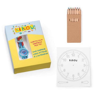 KIKOU CARTOON R4551104003 Παιδικό Ρολόι Quartz Ακριβείας