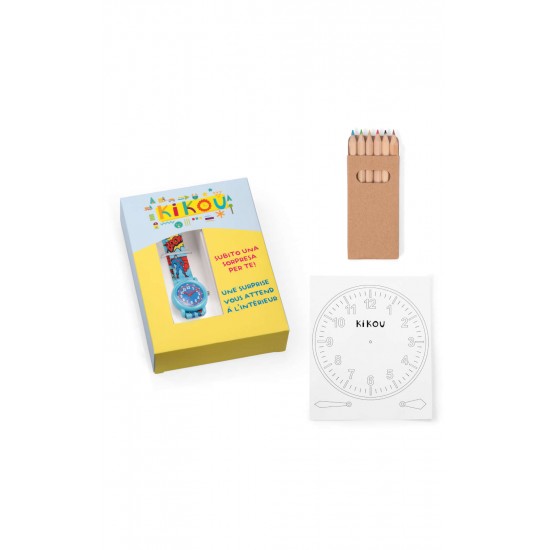 KIKOU CARTOON R4551104003 Παιδικό Ρολόι Quartz Ακριβείας