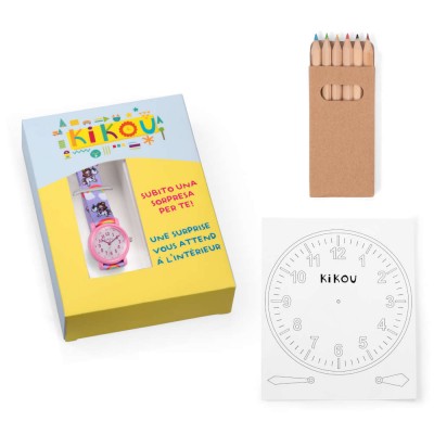 KIKOU CARTOON R4551104503 Παιδικό Ρολόι Quartz Ακριβείας