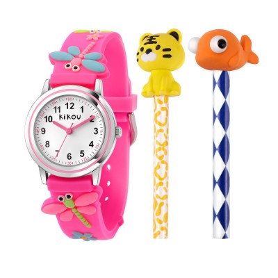 KIKOU HOBBY R4551101503 Παιδικό Ρολόι Quartz Ακριβείας