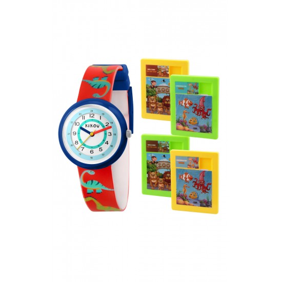 KIKOU PETITS EXPLORATEURS R4551103001 Παιδικό Ρολόι Quartz Ακριβείας