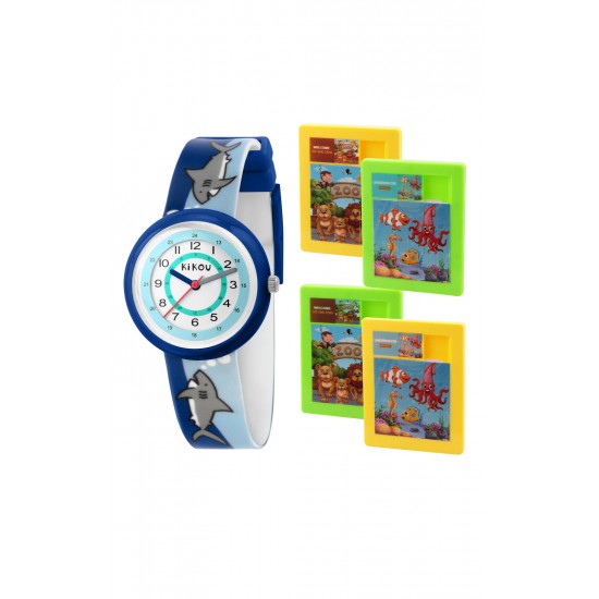 KIKOU PETITS EXPLORATEURS R4551103002 Παιδικό Ρολόι Quartz Ακριβείας