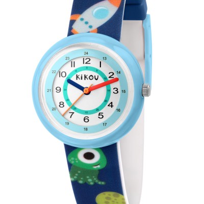KIKOU PETITS EXPLORATEURS R4551103003 Παιδικό Ρολόι Quartz Ακριβείας