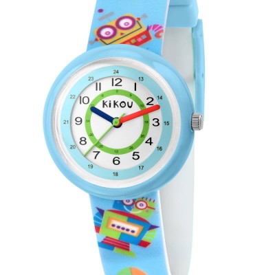 KIKOU PETITS EXPLORATEURS R4551103004 Παιδικό Ρολόι Quartz Ακριβείας