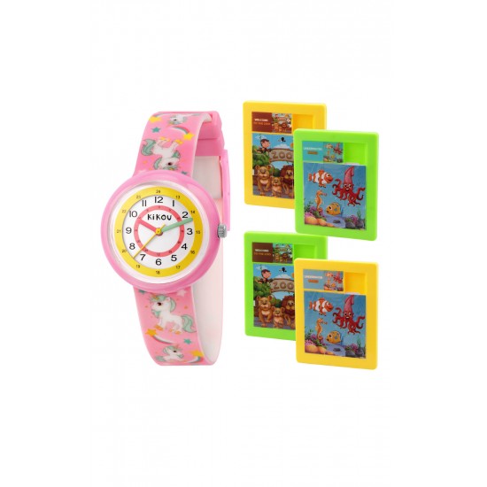 KIKOU PETITS EXPLORATEURS R4551103501 Παιδικό Ρολόι Quartz Ακριβείας