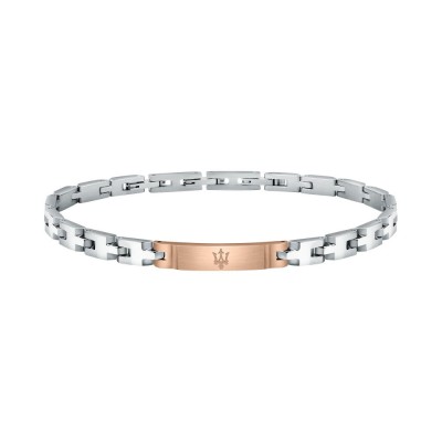 MASERATI ARM RING JM121ATK10 Δίχρωμο Ανδρικό Βραχιόλι