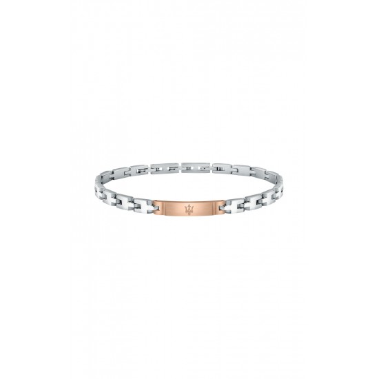 MASERATI ARM RING JM121ATK10 Δίχρωμο Ανδρικό Βραχιόλι