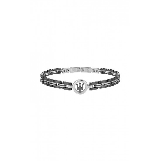 MASERATI ARM RING JM219AQH13 Μαύρο Ανδρικό Κεραμικό Βραχιόλι