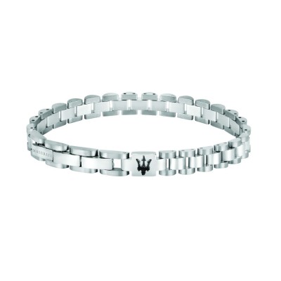 MASERATI ARM RING JM219AQH18 Ασημένιο Ανδρικό Βραχιόλι
