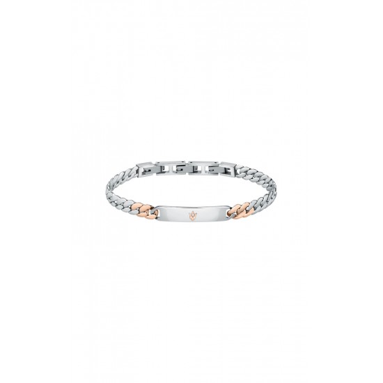 MASERATI ARM RING JM222AVD04 Δίχρωμο Ανδρικό Βραχιόλι