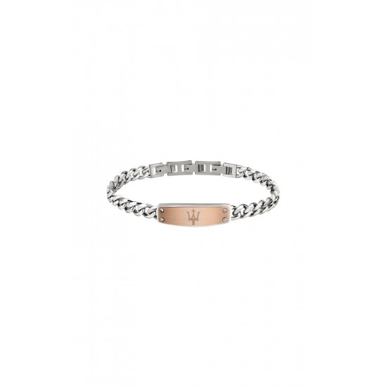 MASERATI ARM RING JM320AST03 Δίχρωμο Ανδρικό Βραχιόλι
