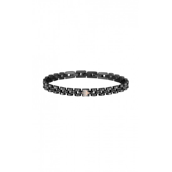 MASERATI ARM RING JM420ATJ01 Μαύρο Ανδρικό Βραχιόλι