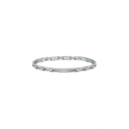 MASERATI ARM RING JM421ATK16 Ασημένιο Ανδρικό Βραχιόλι