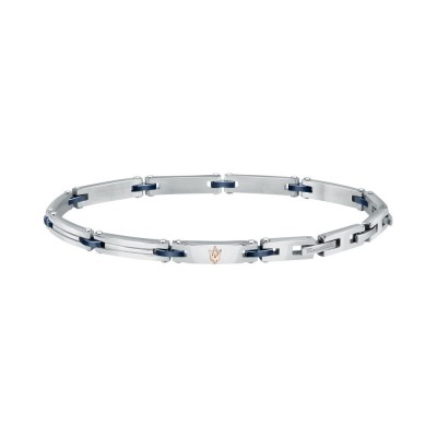 MASERATI ARM RING JM421ATZ12 Δίχρωμο Ανδρικό Βραχιόλι