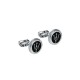 MASERATI CUFFLINK JM416AIL03 Ασημένια Μανικετόκουμπα