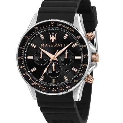 MASERATI SFIDA R8871640002 Ανδρικό Ρολόι Quartz Χρονογράφος Ακριβείας