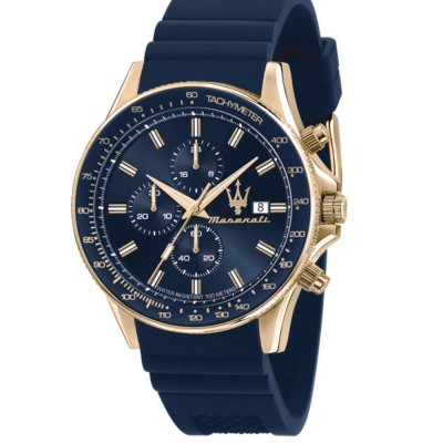 MASERATI SFIDA R8871640004 Ανδρικό Ρολόι Quartz Χρονογράφος Ακριβείας