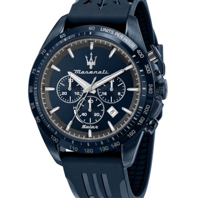 MASERATI SOLAR BLUE R8871649001 Ανδρικό Ρολόι Only Solar Time