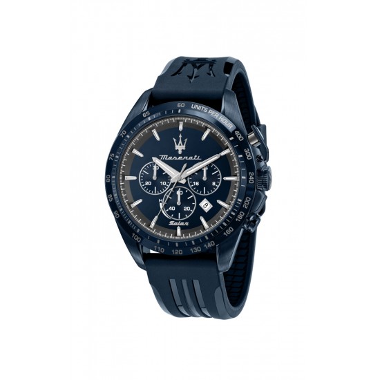 MASERATI SOLAR BLUE R8871649001 Ανδρικό Ρολόι Only Solar Time