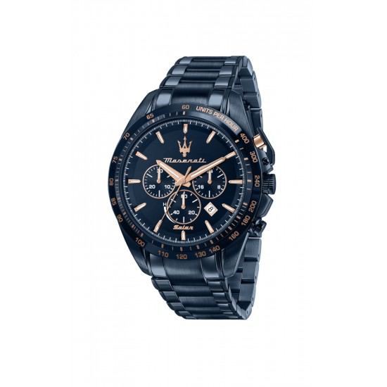 MASERATI SOLAR BLUE R8873649001 Ανδρικό Ρολόι Only Solar Time